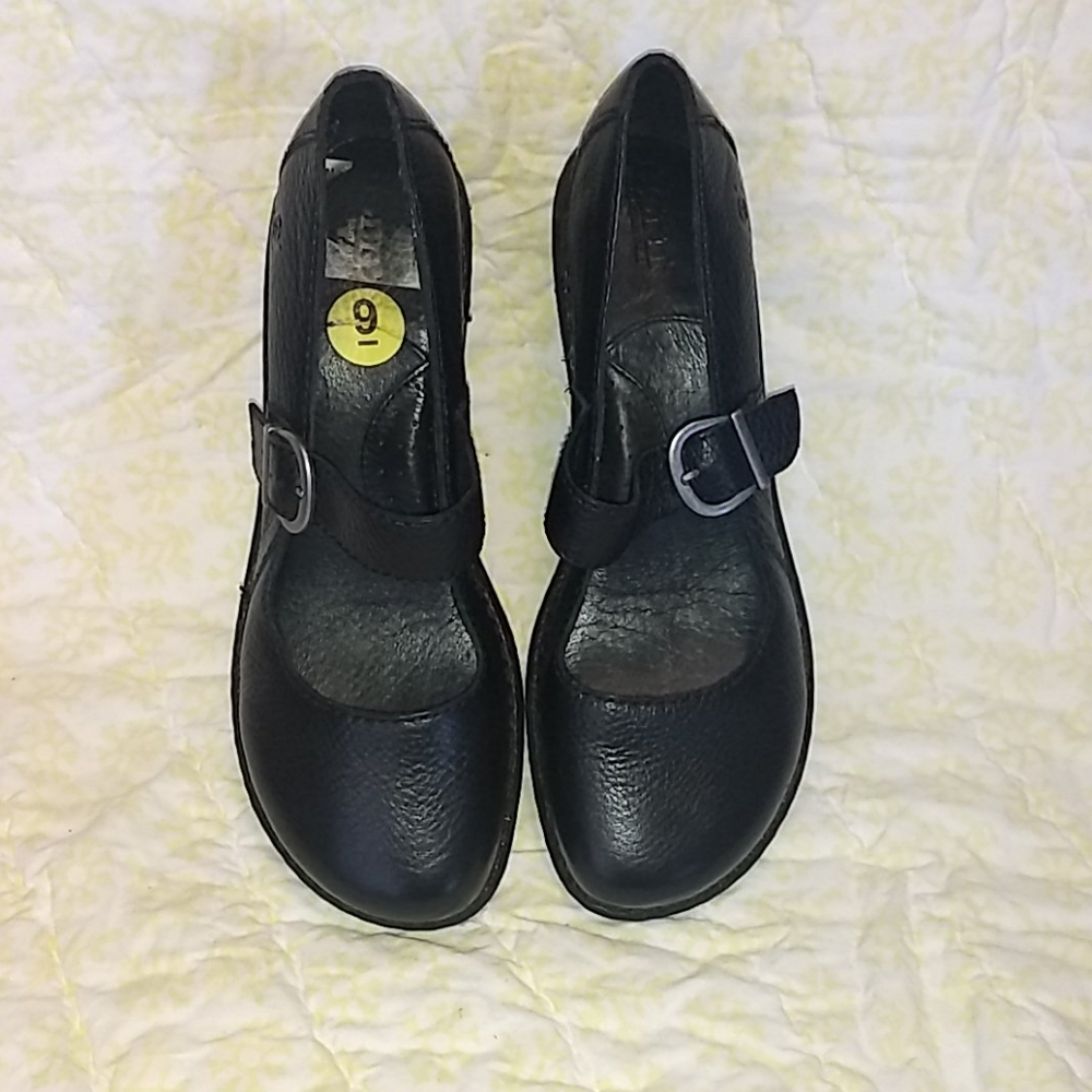 EUC Black Born Mary Janes